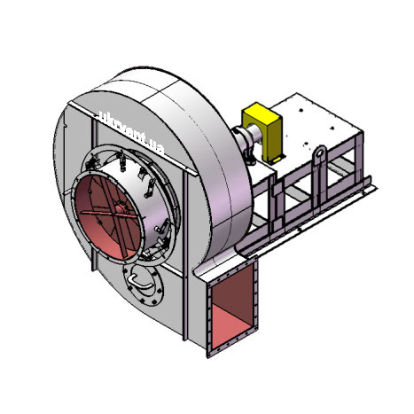 Вентилятор ВР96-43-11,2.1 (Dн)-3-Пр0-ОН-ст3-1081-(без дв.)15-1000-80-У2-(з НА)