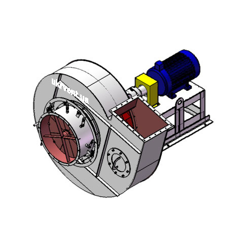 Вентилятор ВР96-43-11,2.1 (Dн)-3-Пр75-ОН-ст3-1081-(з дв.)15-1000-80-У2-(з НА)