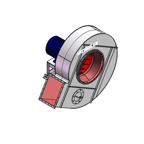 Вентилятор ВР96-43-12,5.1 (Dн)-1-Л30-ОН-ст3-1081-(з дв.)30-1000-80-У2-(без НА)