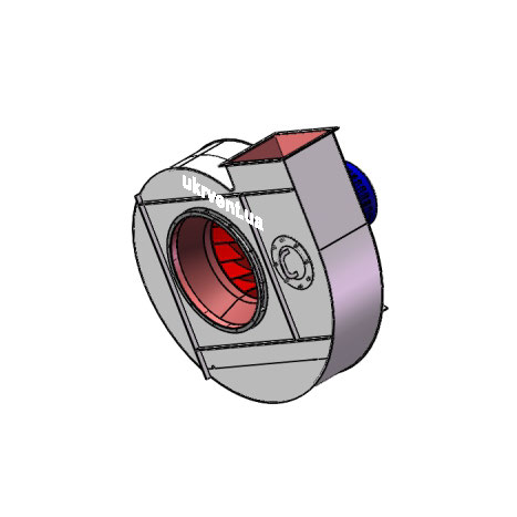 Вентилятор ВР96-43-12,5.1 (Dн)-1-Пр120-ОН-ст3-1081-(з дв.)30-1000-80-У2-(без НА)