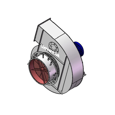 Вентилятор ВР96-43-12,5.1 (Dн)-1-Пр165-ОН-ст3-1081-(з дв.)30-1000-80-У2-(з НА)