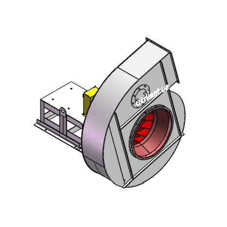 Вентилятор ВР96-43-12,5.1 (Dн)-3-Л165-ОН-ст3-1081-(без дв.)30-1000-80-У2-(без НА)