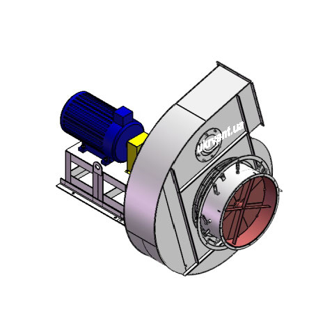 Вентилятор ВР96-43-12,5.1 (Dн)-3-Л165-ОН-ст3-1081-(з дв.)30-1000-80-У2-(з НА)