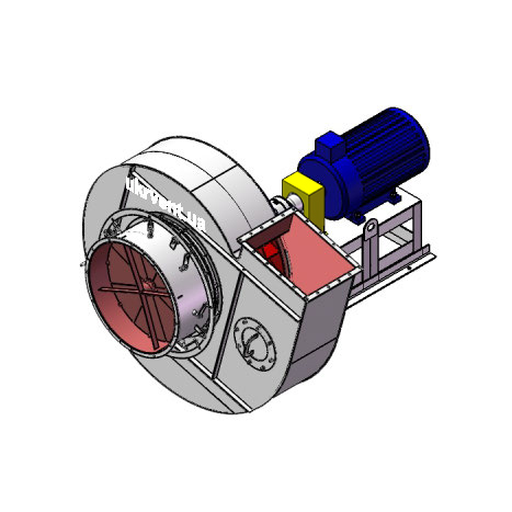 Вентилятор ВР96-43-12,5.1 (Dн)-3-Пр75-ОН-ст3-1081-(з дв.)30-1000-80-У2-(з НА)