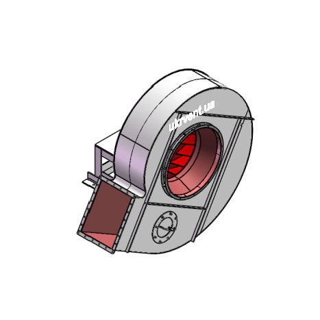 Вентилятор ВР96-43-13.1 (Dн)-1-Л30-ОН-ст3-1081-(без дв.)30-1000-80-У2-(без НА)