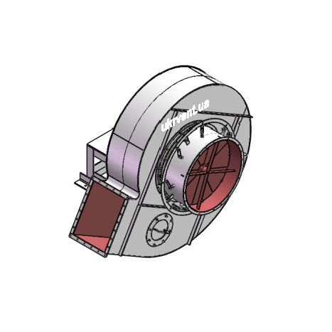 Вентилятор ВР96-43-13.1 (Dн)-1-Л30-ОН-ст3-1081-(без дв.)30-1000-80-У2-(з НА)