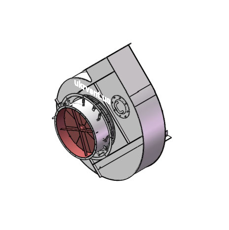 Вентилятор ВР96-43-13.1 (Dн)-1-Пр135-ОН-ст3-1081-(без дв.)30-1000-80-У2-(з НА)
