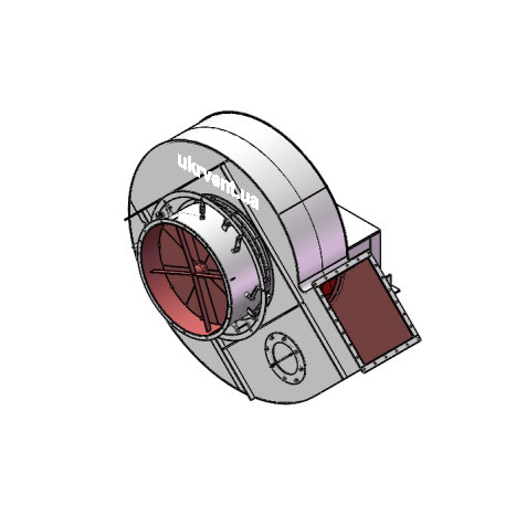 Вентилятор ВР96-43-13.1 (Dн)-1-Пр45-ОН-ст3-1081-(без дв.)30-1000-80-У2-(з НА)