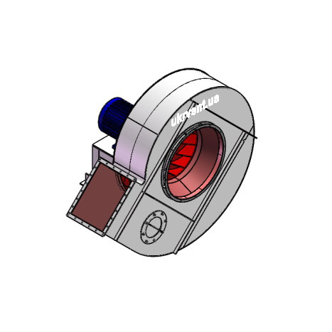 Вентилятор ВР96-43-13.1 (Dн)-1-Л45-ОН-ст3-1081-(з дв.)30-1000-80-У2-(без НА)