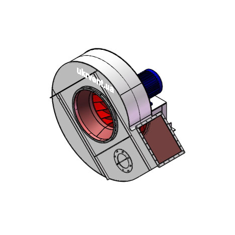 Вентилятор ВР96-43-13.1 (Dн)-1-Пр45-ОН-ст3-1081-(з дв.)30-1000-80-У2-(без НА)
