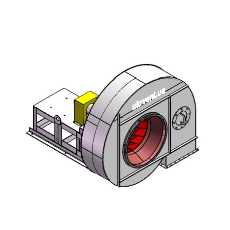 Вентилятор ВР96-43-13.1 (Dн)-3-Л270-ОН-ст3-1081-(без дв.)30-1000-80-У2-(без НА)