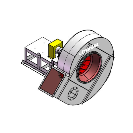 Вентилятор ВР96-43-13.1 (Dн)-3-Л45-ОН-ст3-1081-(без дв.)30-1000-80-У2-(без НА)