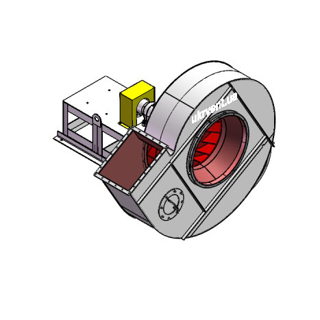 Вентилятор ВР96-43-13.1 (Dн)-3-Л60-ОН-ст3-1081-(без дв.)30-1000-80-У2-(без НА)