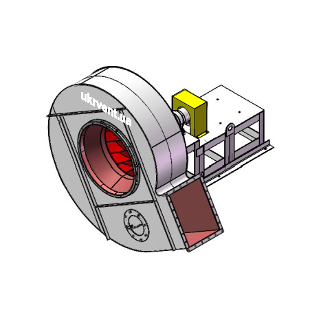 Вентилятор ВР96-43-13.1 (Dн)-3-Пр30-ОН-ст3-1081-(без дв.)30-1000-80-У2-(без НА)