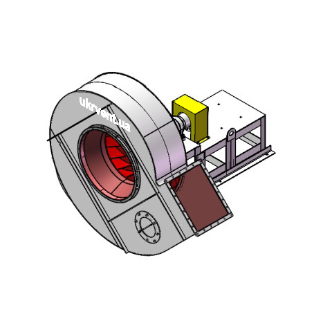 Вентилятор ВР96-43-13.1 (Dн)-3-Пр45-ОН-ст3-1081-(без дв.)30-1000-80-У2-(без НА)