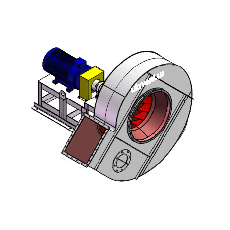 Вентилятор ВР96-43-13.1 (Dн)-3-Л45-ОН-ст3-1081-(з дв.)30-1000-80-У2-(без НА)
