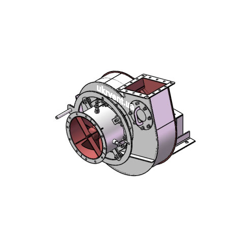 Вентилятор ВР96-43-5.1 (Dн)-1-Пр105-ВЗпч-ст3-1081-(без дв.)4-1500-80-У2-(з НА)