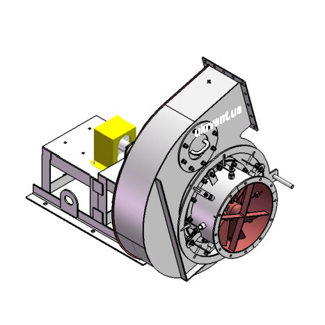 Вентилятор ВР96-43-6,3.1 (Dн)-3-Л165-ОН-ст3-1081-(без дв.)5,5-1500-80-У2-(з НА)