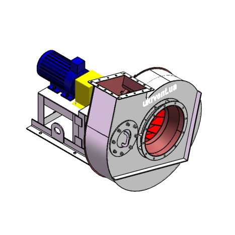 Вентилятор ВР96-43-6,3.1 (Dн)-3-Л105-ОН-ст3-1081-(з дв.)5,5-1500-80-У2-(без НА)