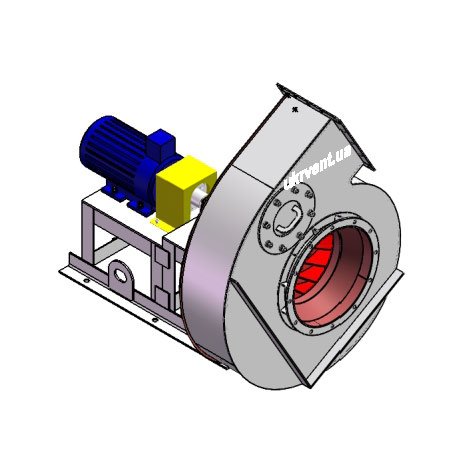 Вентилятор ВР96-43-6,3.1 (Dн)-3-Л150-ОН-ст3-1081-(з дв.)5,5-1500-80-У2-(без НА)