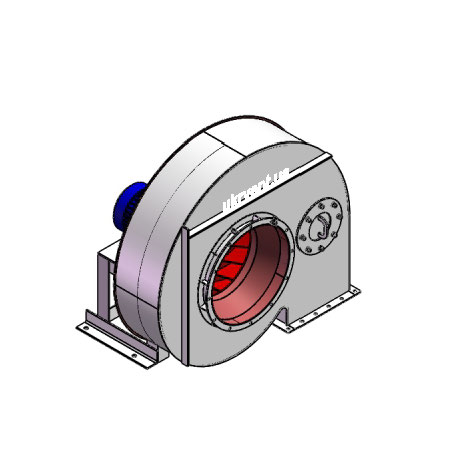 Вентилятор ВР96-43-8.1 (Dн)-1-Л270-ОН-ст3-1081-(з дв.)7,5-1500-80-У2-(без НА)