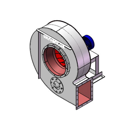 Вентилятор ВР96-43-8.1 (Dн)-1-Пр0-ОН-ст3-1081-(з дв.)7,5-1500-80-У2-(без НА)