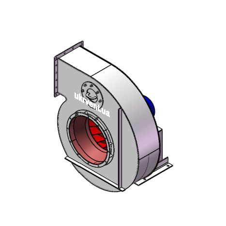 Вентилятор ВР96-43-8.1 (Dн)-1-Пр180-ОН-ст3-1081-(з дв.)7,5-1500-80-У2-(без НА)