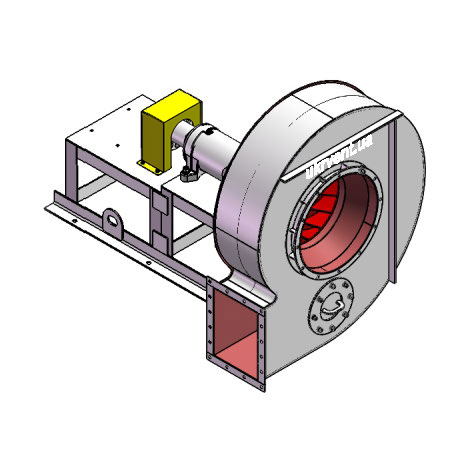 Вентилятор ВР96-43-8.1 (Dн)-3-Л0-ОН-ст3-1081-(без дв.)7,5-1500-80-У2-(без НА)