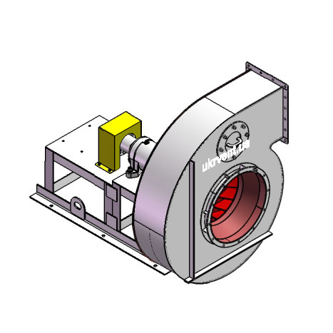 Вентилятор ВР96-43-8.1 (Dн)-3-Л180-ОН-ст3-1081-(без дв.)7,5-1500-80-У2-(без НА)