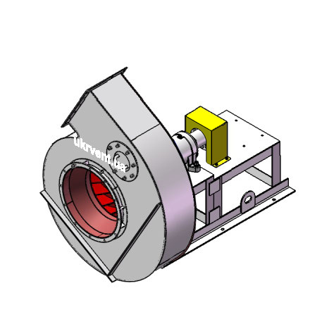 Вентилятор ВР96-43-8.1 (Dн)-3-Пр150-ОН-ст3-1081-(без дв.)7,5-1500-80-У2-(без НА)