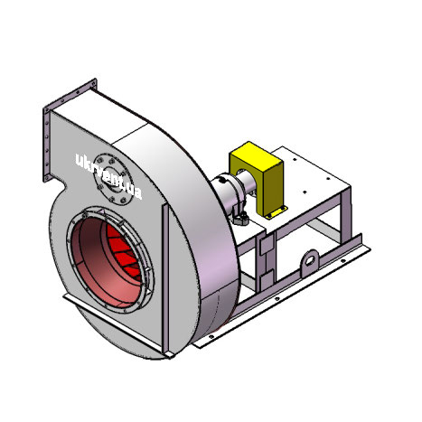 Вентилятор ВР96-43-8.1 (Dн)-3-Пр180-ОН-ст3-1081-(без дв.)7,5-1500-80-У2-(без НА)
