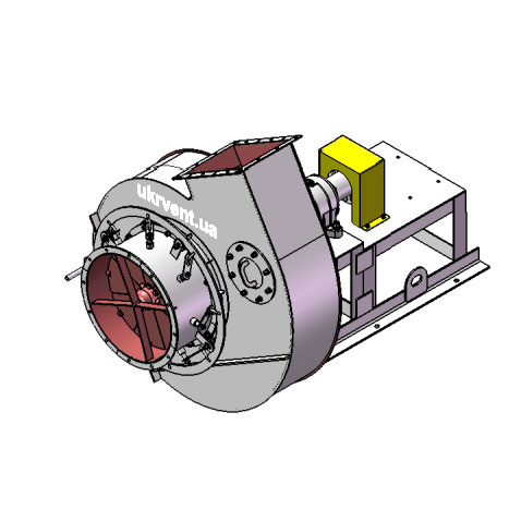 Вентилятор ВР96-43-8.1 (Dн)-3-Пр120-ОН-ст3-1081-(без дв.)7,5-1500-80-У2-(з НА)