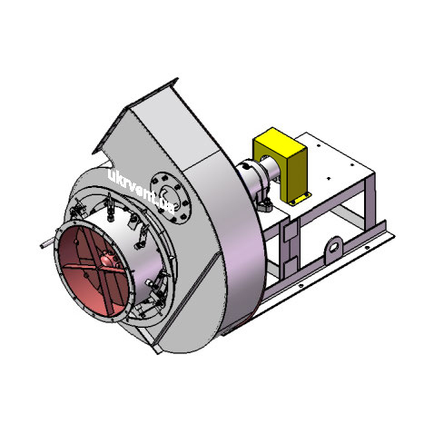 Вентилятор ВР96-43-8.1 (Dн)-3-Пр150-ОН-ст3-1081-(без дв.)7,5-1500-80-У2-(з НА)