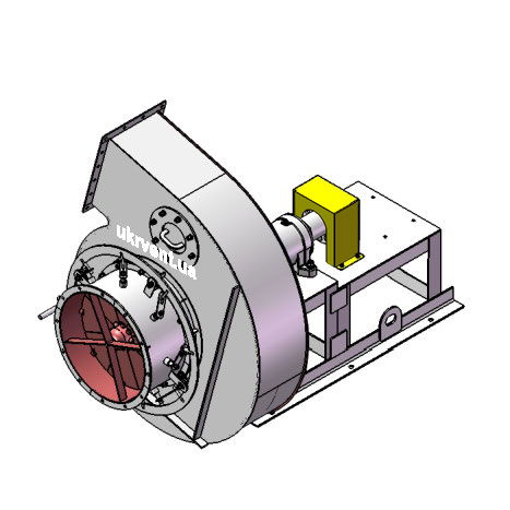 Вентилятор ВР96-43-8.1 (Dн)-3-Пр165-ОН-ст3-1081-(без дв.)7,5-1500-80-У2-(з НА)
