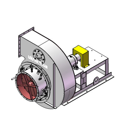 Вентилятор ВР96-43-8.1 (Dн)-3-Пр180-ОН-ст3-1081-(без дв.)7,5-1500-80-У2-(з НА)