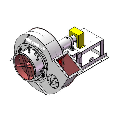 Вентилятор ВР96-43-8.1 (Dн)-3-Пр60-ОН-ст3-1081-(без дв.)7,5-1500-80-У2-(з НА)