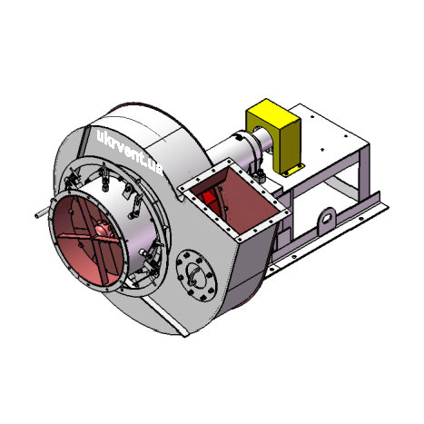 Вентилятор ВР96-43-8.1 (Dн)-3-Пр75-ОН-ст3-1081-(без дв.)7,5-1500-80-У2-(з НА)
