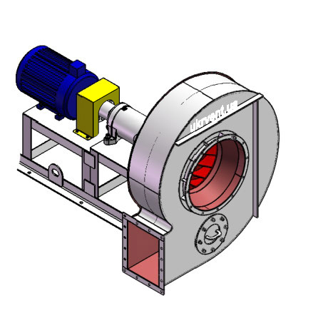Вентилятор ВР96-43-8.1 (Dн)-3-Л0-ОН-ст3-1081-(з дв.)7,5-1500-80-У2-(без НА)
