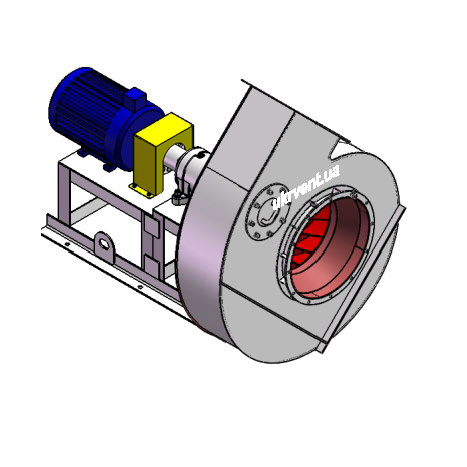 Вентилятор ВР96-43-8.1 (Dн)-3-Л135-ОН-ст3-1081-(з дв.)7,5-1500-80-У2-(без НА)