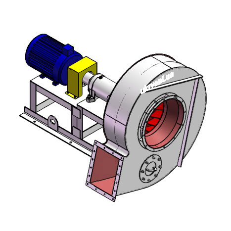Вентилятор ВР96-43-8.1 (Dн)-3-Л15-ОН-ст3-1081-(з дв.)7,5-1500-80-У2-(без НА)