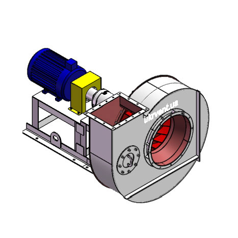 Вентилятор ВР96-43-8.1 (Dн)-3-Л90-ОН-ст3-1081-(з дв.)7,5-1500-80-У2-(без НА)