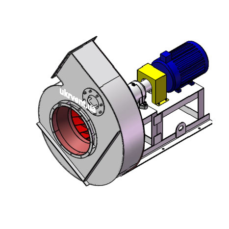 Вентилятор ВР96-43-8.1 (Dн)-3-Пр150-ОН-ст3-1081-(з дв.)7,5-1500-80-У2-(без НА)