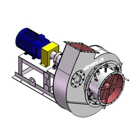Вентилятор ВР96-43-8.1 (Dн)-3-Л120-ОН-ст3-1081-(з дв.)7,5-1500-80-У2-(з НА)