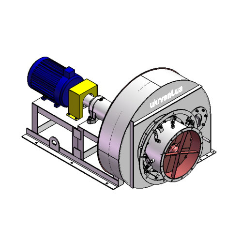 Вентилятор ВР96-43-8.1 (Dн)-3-Л270-ОН-ст3-1081-(з дв.)7,5-1500-80-У2-(з НА)