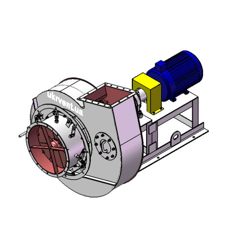Вентилятор ВР96-43-8.1 (Dн)-3-Пр105-ОН-ст3-1081-(з дв.)7,5-1500-80-У2-(з НА)