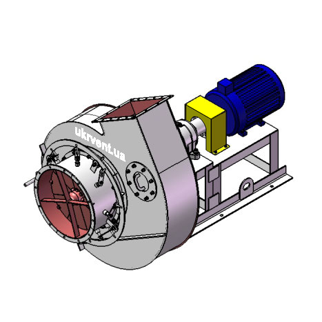 Вентилятор ВР96-43-8.1 (Dн)-3-Пр120-ОН-ст3-1081-(з дв.)7,5-1500-80-У2-(з НА)