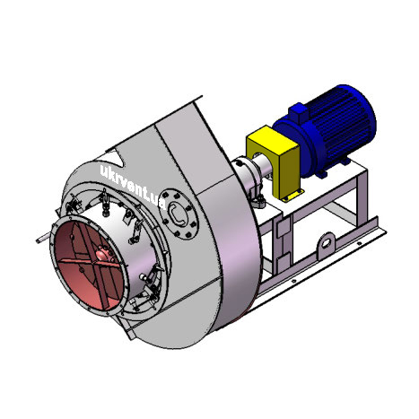 Вентилятор ВР96-43-8.1 (Dн)-3-Пр135-ОН-ст3-1081-(з дв.)7,5-1500-80-У2-(з НА)
