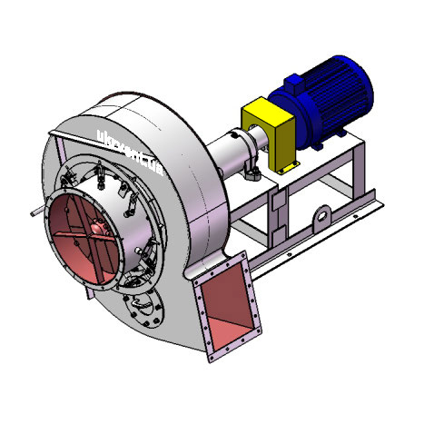 Вентилятор ВР96-43-8.1 (Dн)-3-Пр15-ОН-ст3-1081-(з дв.)7,5-1500-80-У2-(з НА)