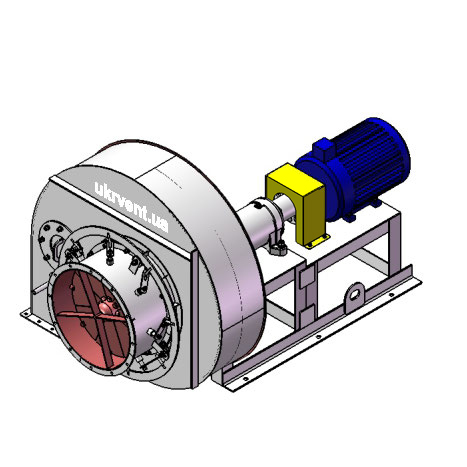 Вентилятор ВР96-43-8.1 (Dн)-3-Пр270-ОН-ст3-1081-(з дв.)7,5-1500-80-У2-(з НА)