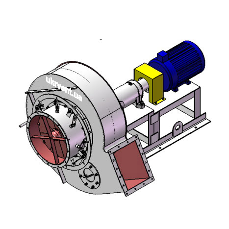 Вентилятор ВР96-43-8.1 (Dн)-3-Пр30-ОН-ст3-1081-(з дв.)7,5-1500-80-У2-(з НА)